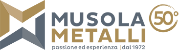 logo Musola Metalli 50° Anniversario