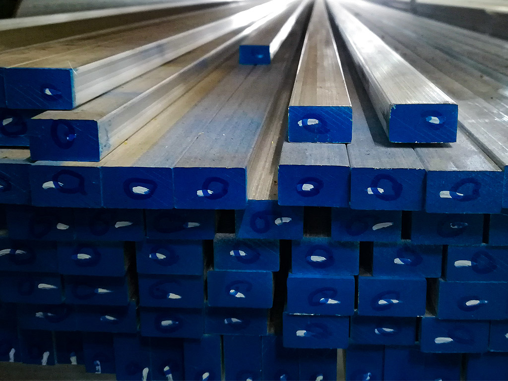 barre piatte in alluminio lega EN AW 6082 EN 573 3 estruse T6 promozione